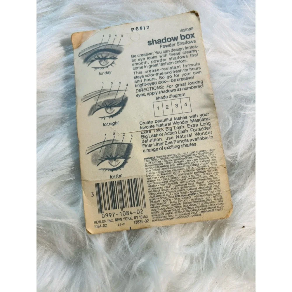 Revlon Rare Vintage Natural Wonder Shadow Box Powdered Eyeshadow Visions Y2K 80s